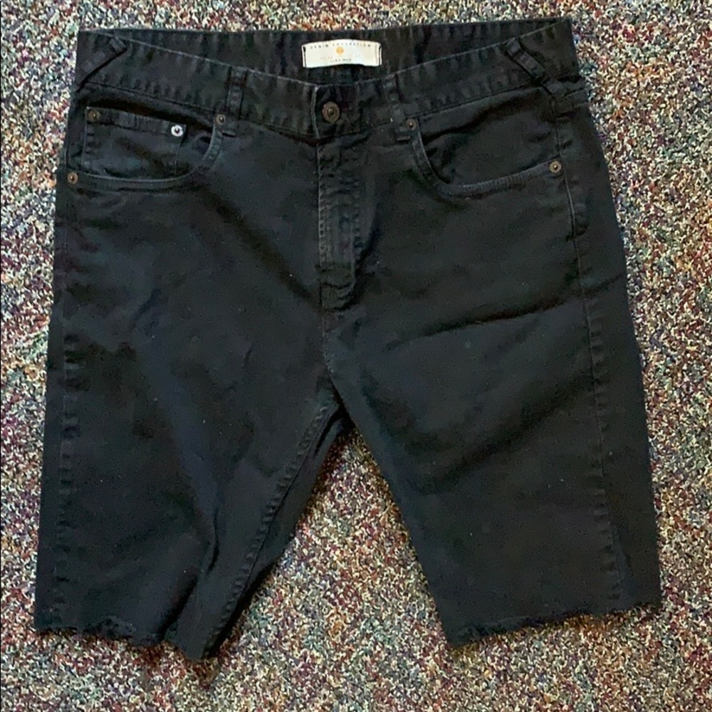 Zara men’s jean shorts